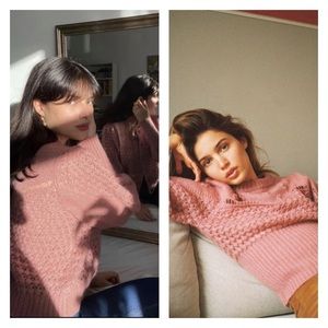 Rouje Paris Sylvie sweater in pink size 36 (4)